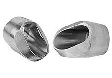 SS Forged 90° Elbow Outle